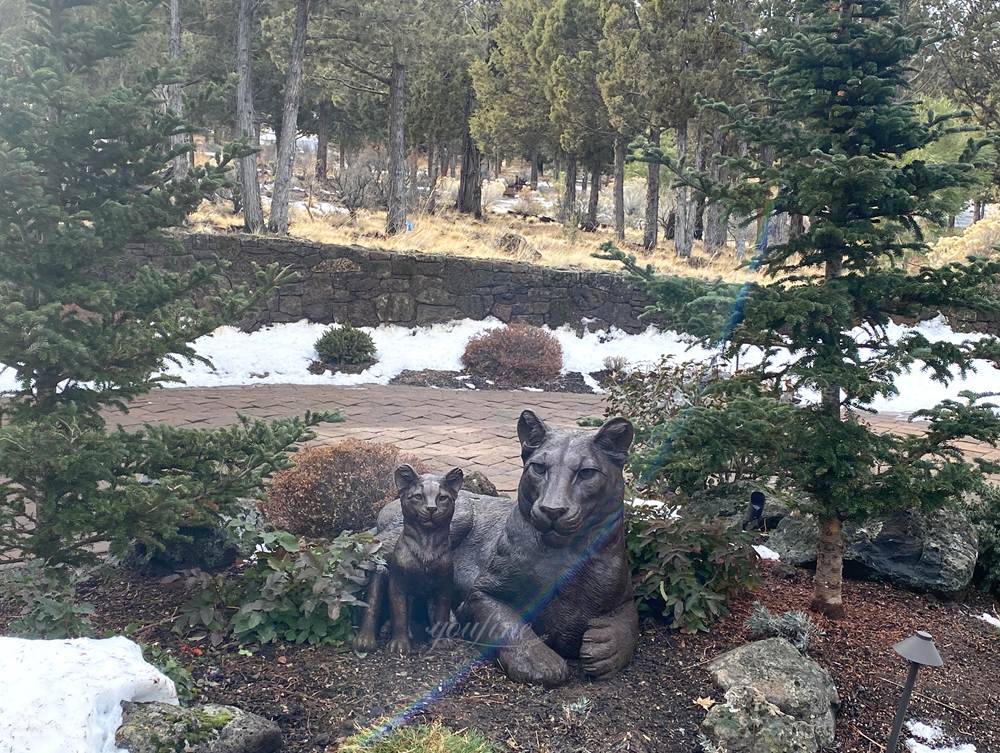 Bronze Lion Family in the U.S. feedback