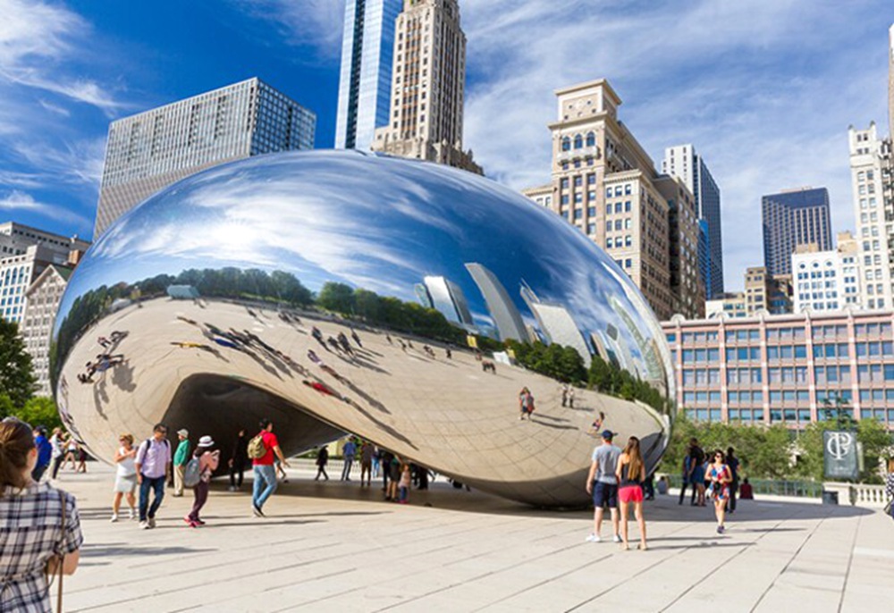 Cloud Gate (Stainless Steel)