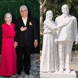 Custom Marble Couple Statue Project