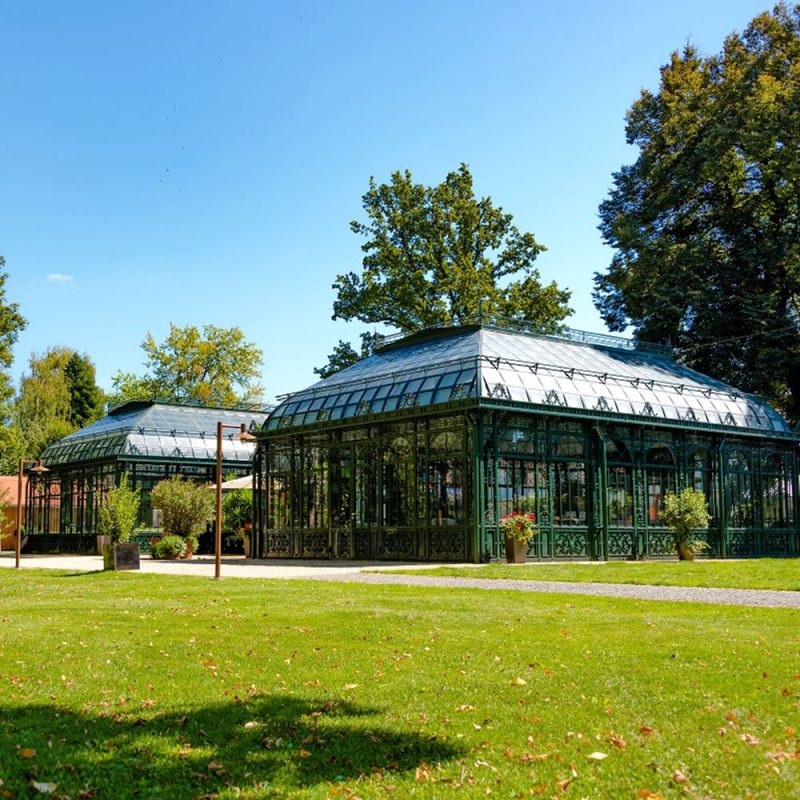 green Custom Park Orangerie Conservatory