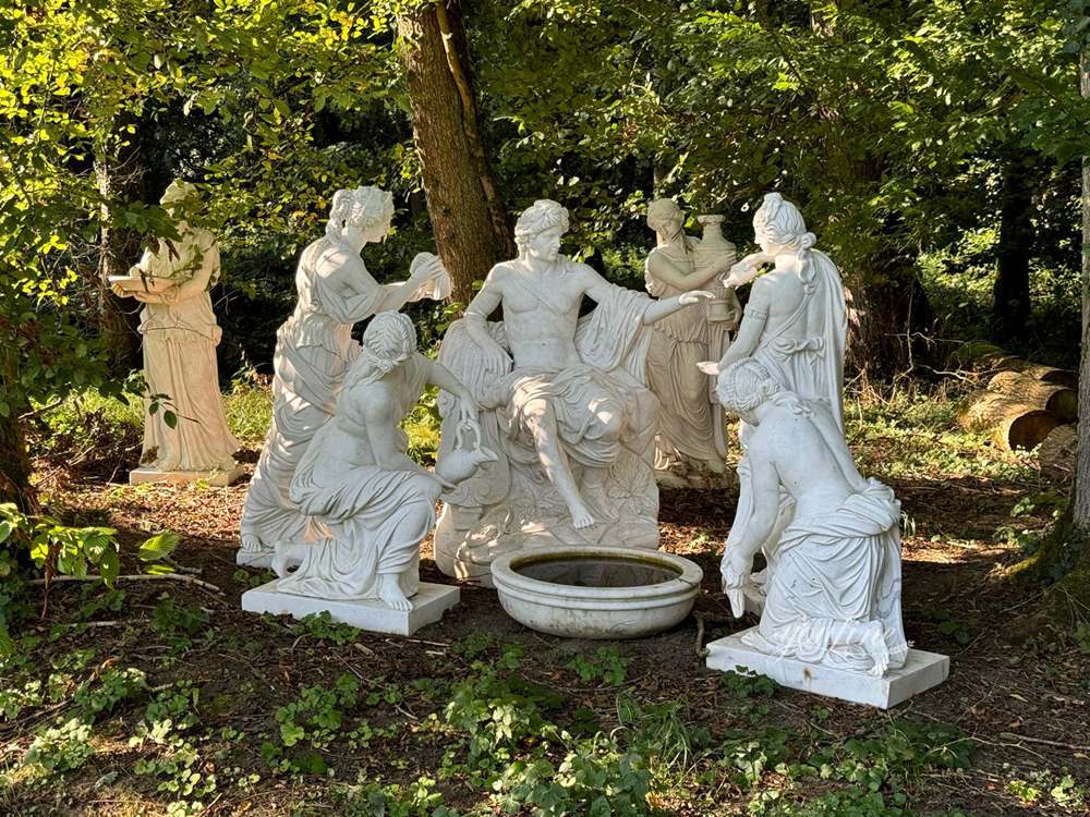 French castle Apollo bathing sculpture feedback