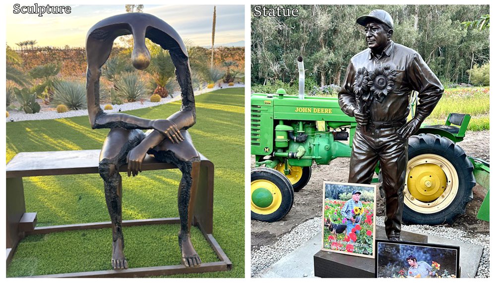 high quality Melancholy Man Sculpture and Custom Life-Size Statues