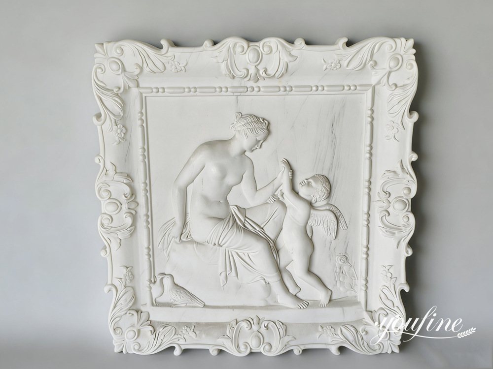Rectangular relief sculpture