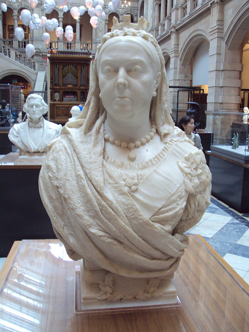 The Bust of Queen Victoria