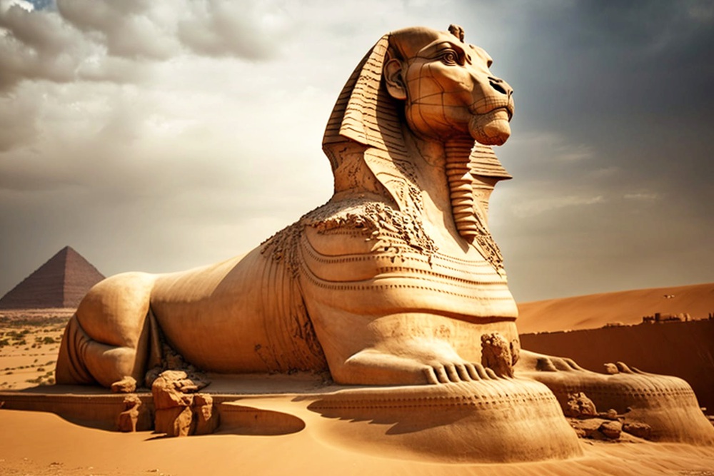 The Great Sphinx of Giza, Egypt