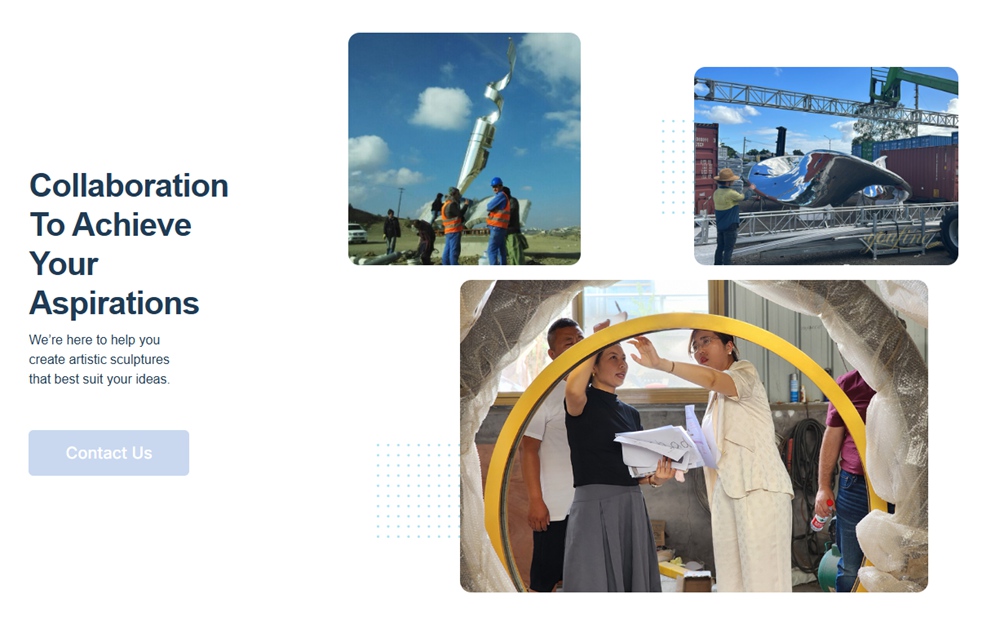 We provide our clients with comprehensive, one-stop sculpture services