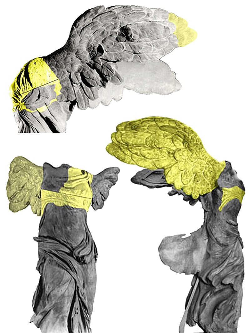 Winged Victory of Samothrace missing parts