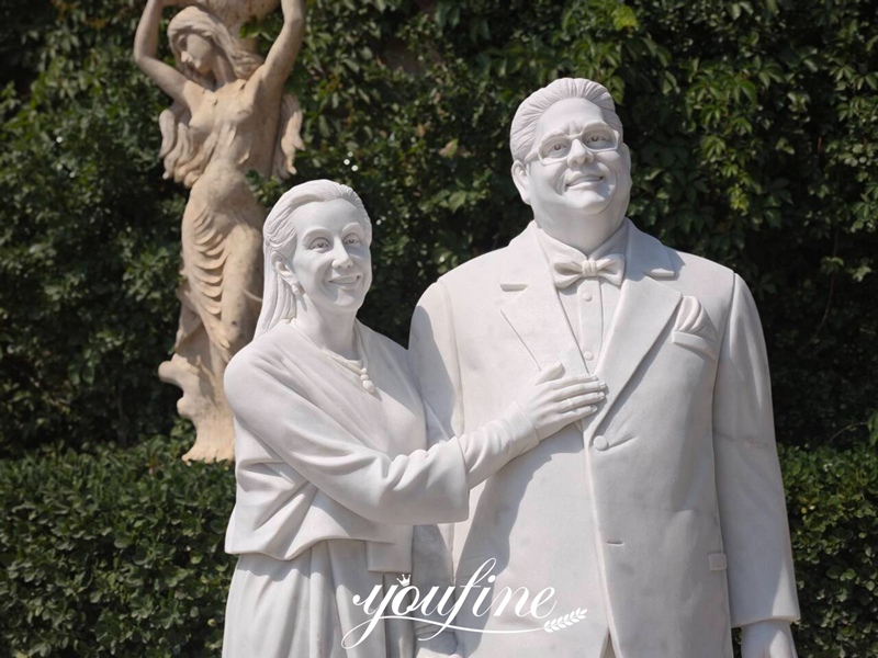 finished statue details