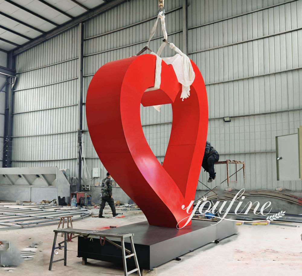 heart sculpture factory trial assembly (4)