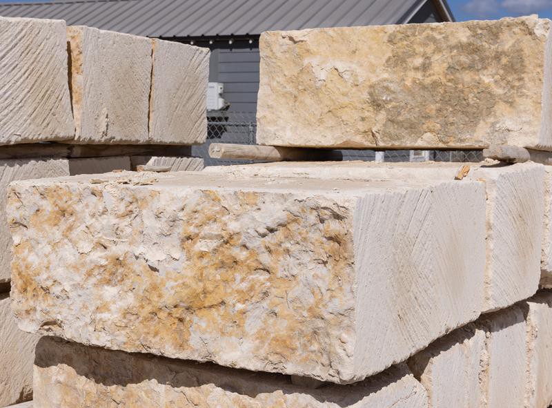 limestone blocks
