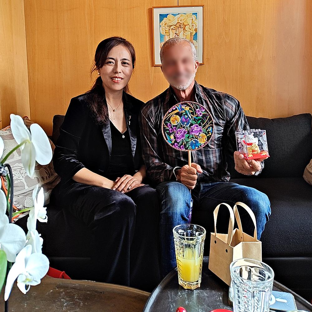 our Director Dora visited the castle and the owner