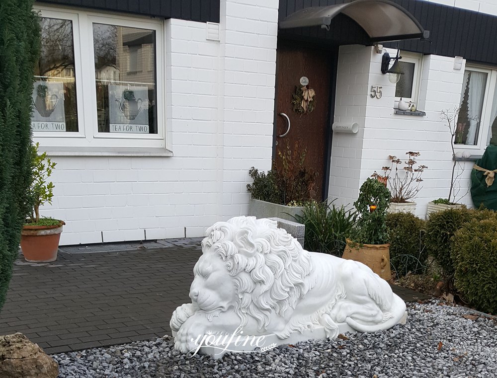 Feedback on the Sleeping Lion Sculpture from a UK Client