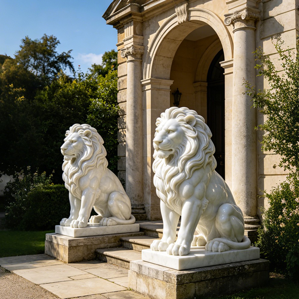 10 Popular Lion Statues for Home Entrance Decoration 10 Popular Lion Statues for Home Entrance Decoration