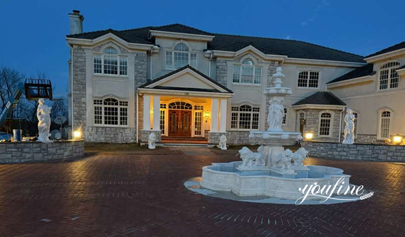 Luxury Marble Courtyard Project