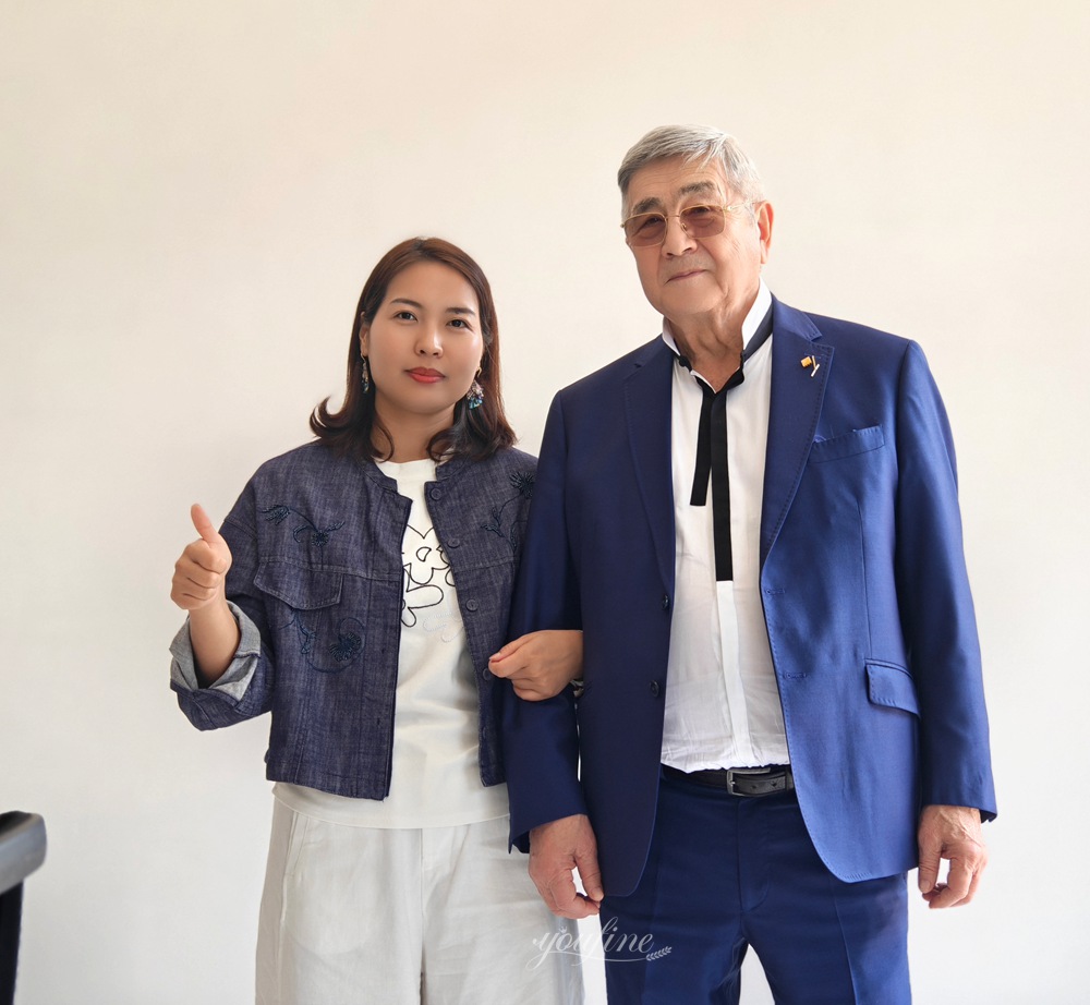 Unsere Vertriebsmitarbeiterin Jane und Herr Berlin Irishev