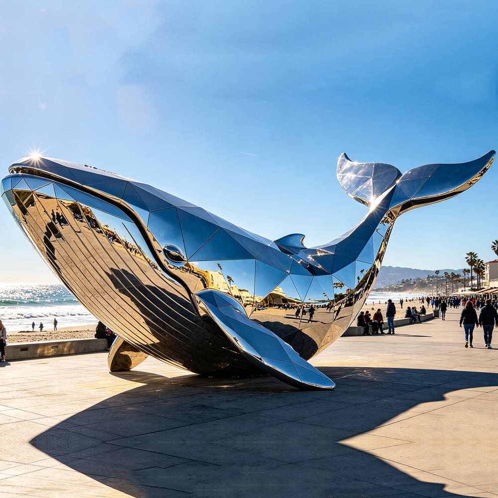 Seaside Stainless Steel Sculpture