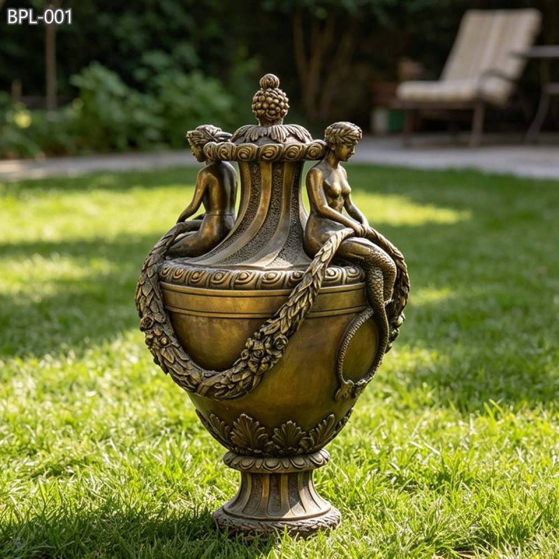 high quality Bronze Mermaid Urns