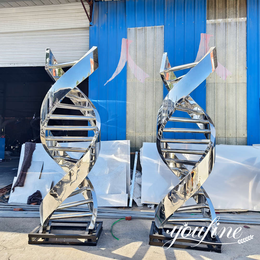 abstract DNA sculpture