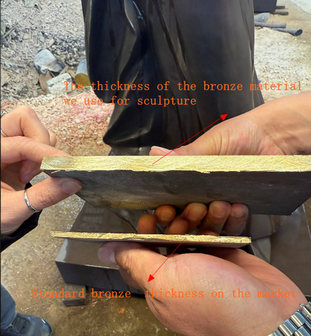 bronze material thickness YouFine Vs Others