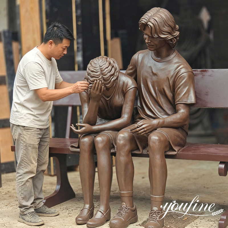 bronze sculpture quality inspection