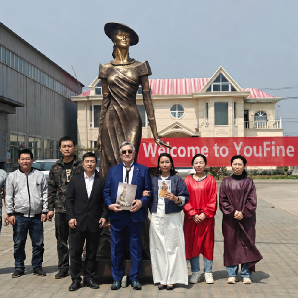 large bronze Sculpture passed inspection
