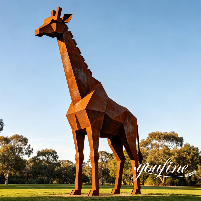 groot giraffenbeeld