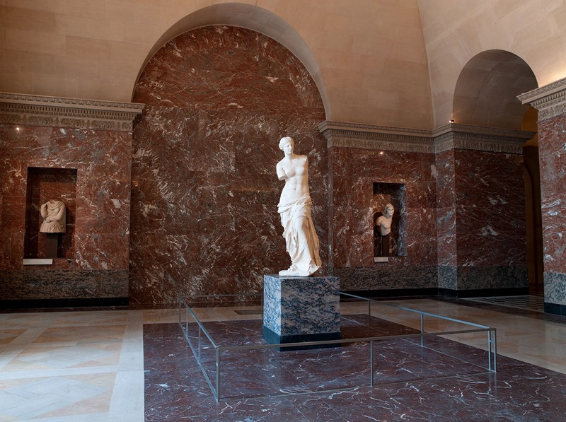 Venus de Milo Discovered on the Greek island of Milos in 1820