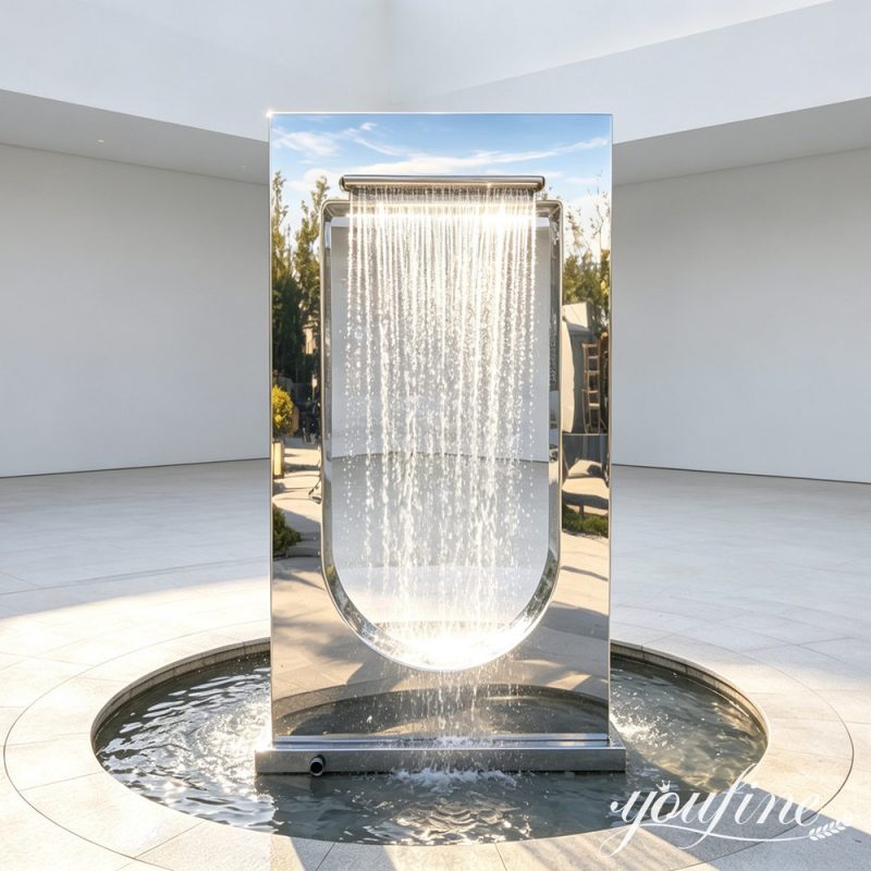 custom metal fountain