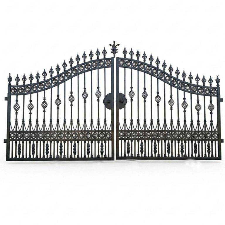 Simple Front Gate Designs for Houses IOK-185