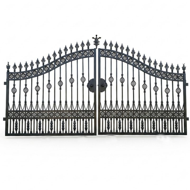 Simple Front Gate Designs for Houses IOK-185