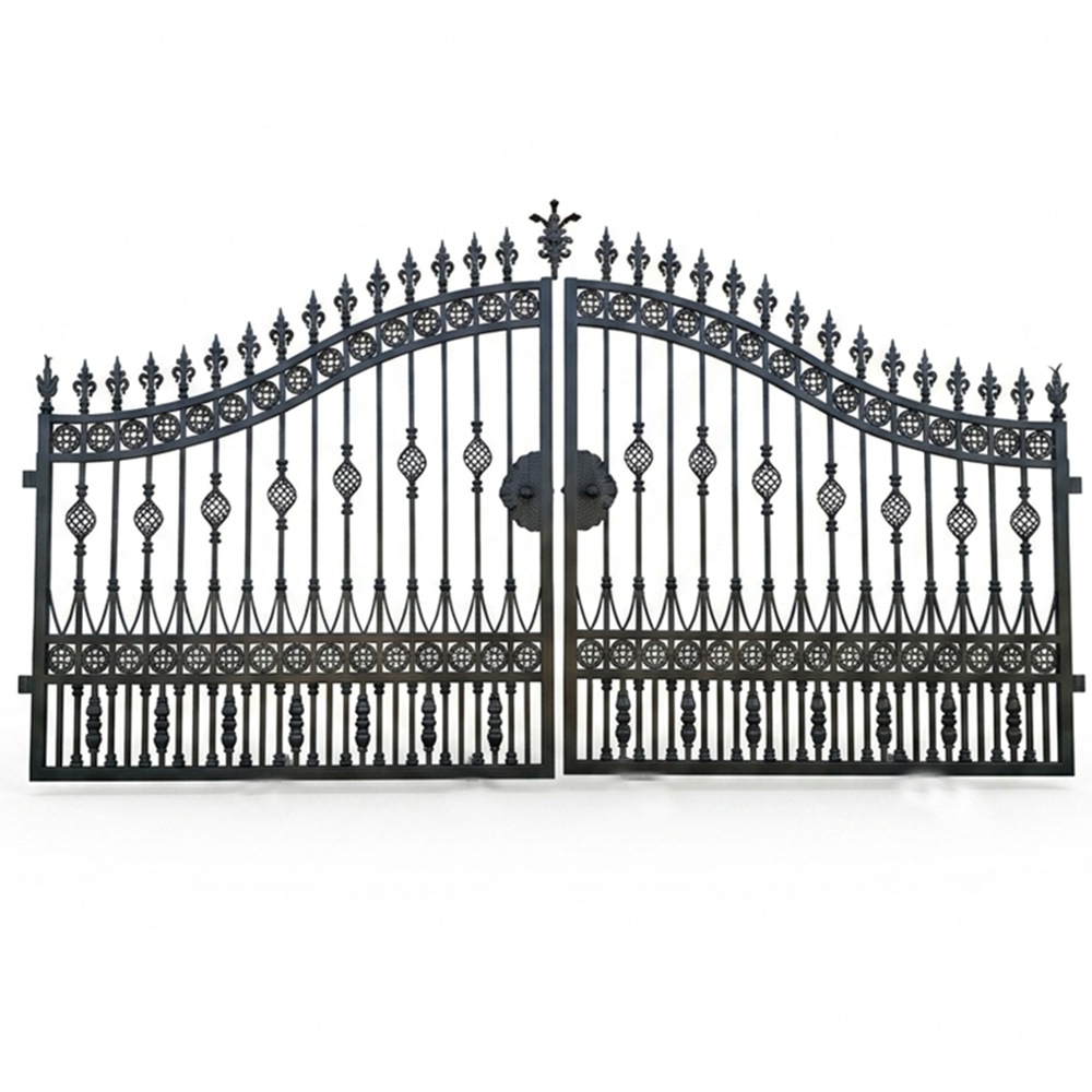 Simple Front Gate Designs for Houses IOK-185
