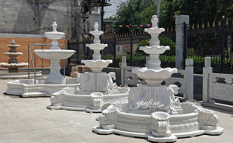 marble fountian in YouFine factory
