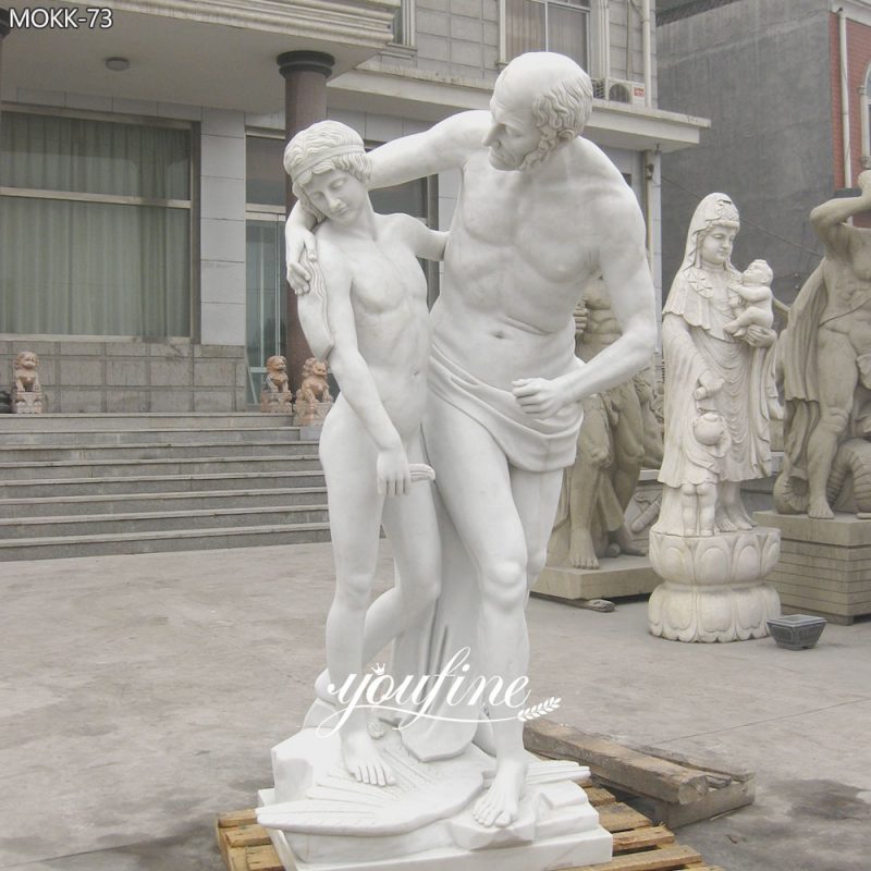 Antonio Canova Daedalus and Icarus marble Replica