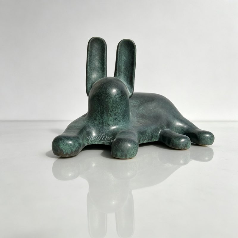 Bronze Hare Sculpture