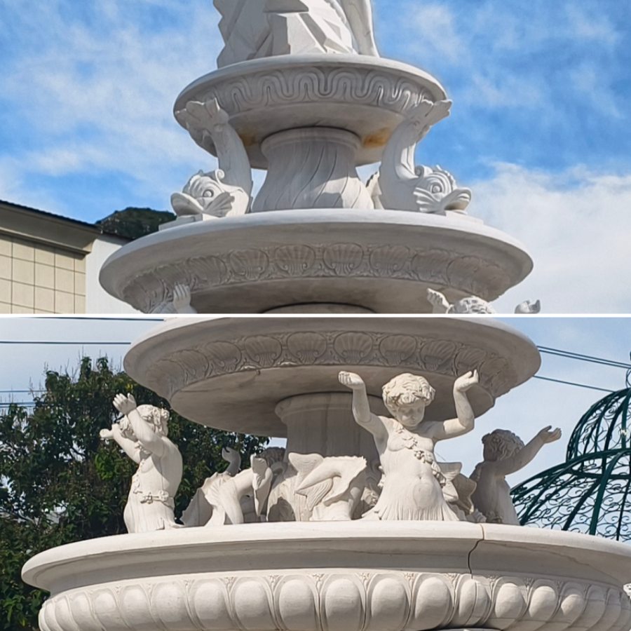 Details of the Neptune Fountain