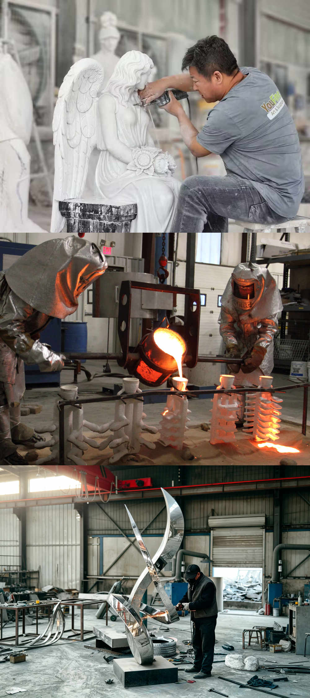 carving Vs casting vs welding