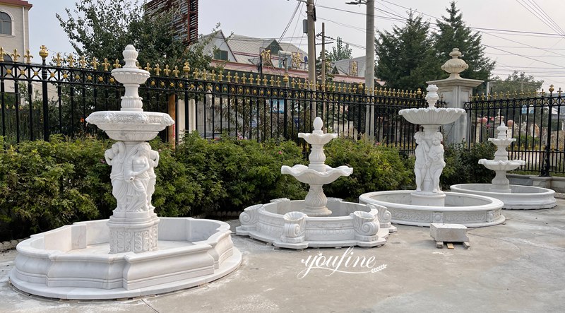 marble fountain in stock