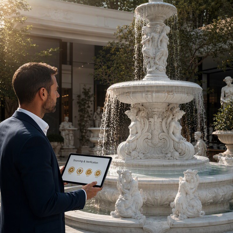 marble fountain manufacturer