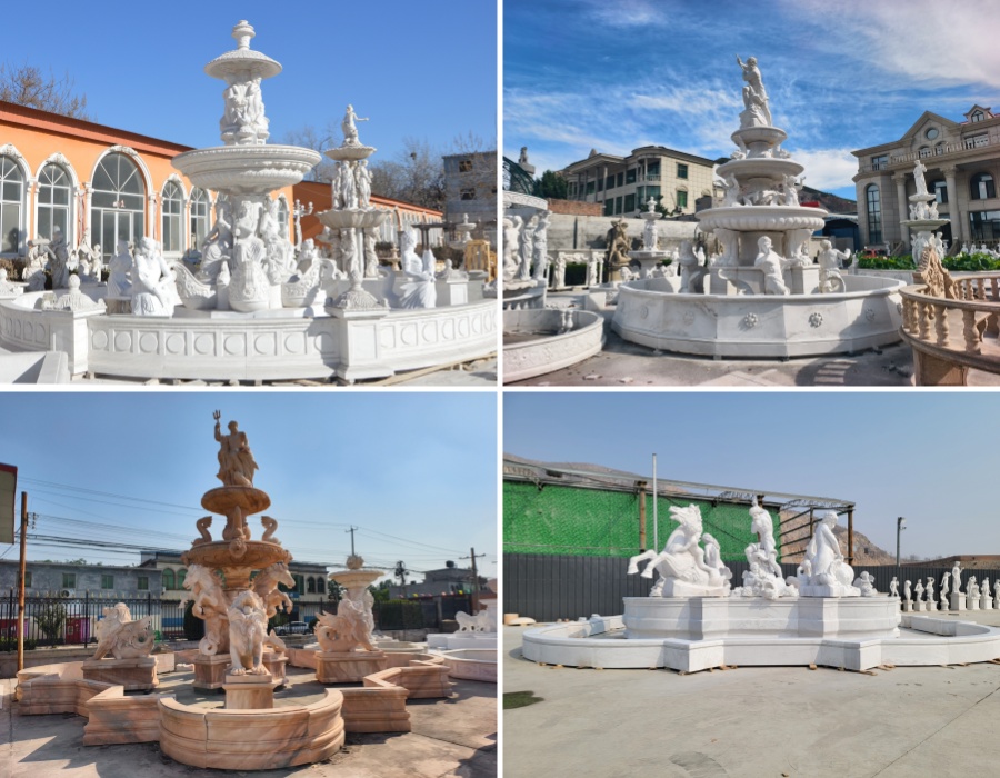 more poseidon fountains