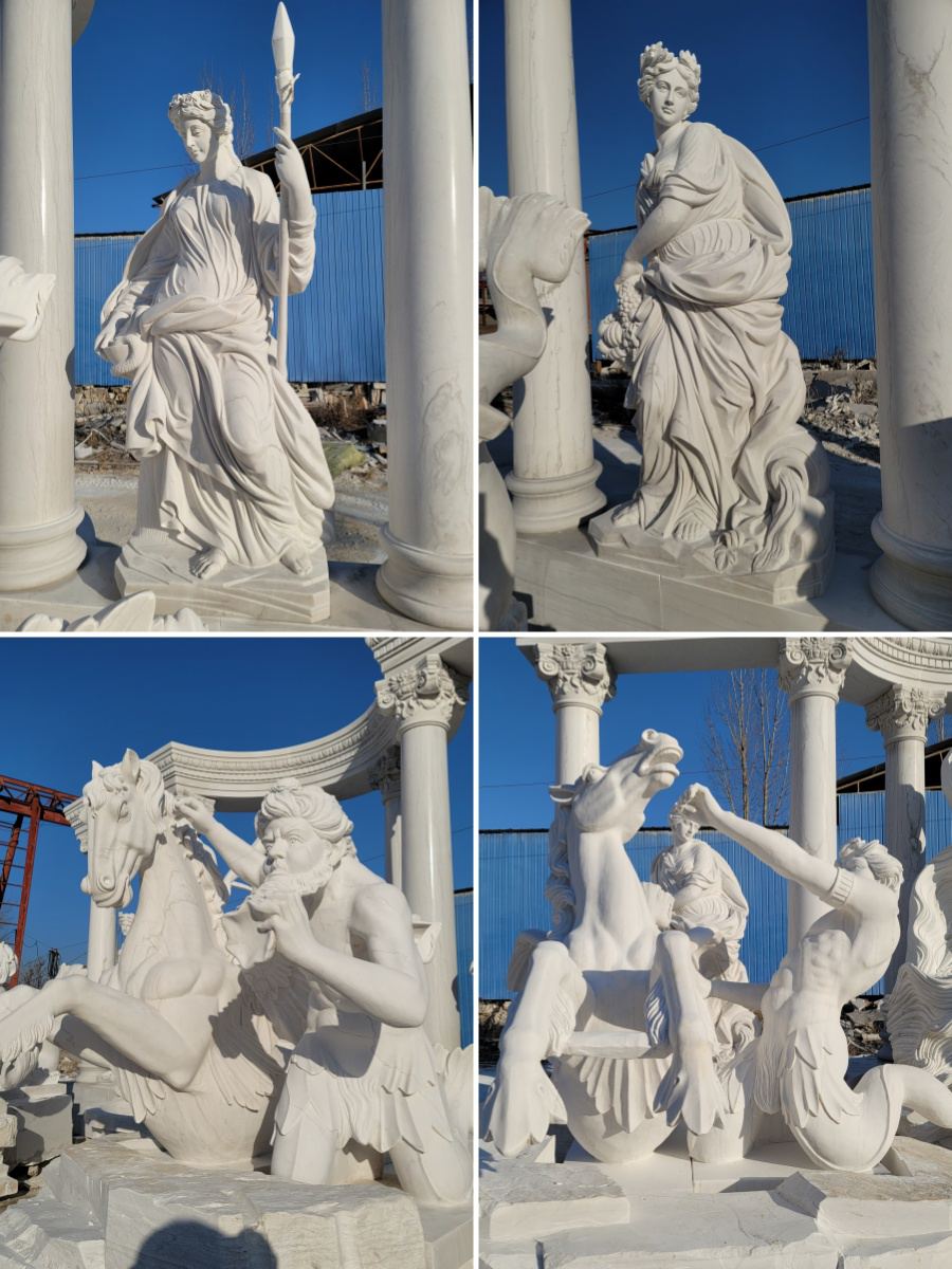 trevi fountain details