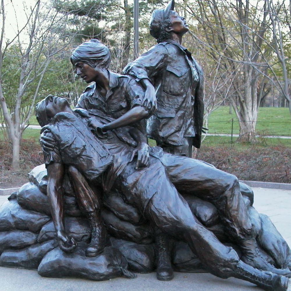 Feedback zur Nachbildung des Vietnam Nurses Memorial