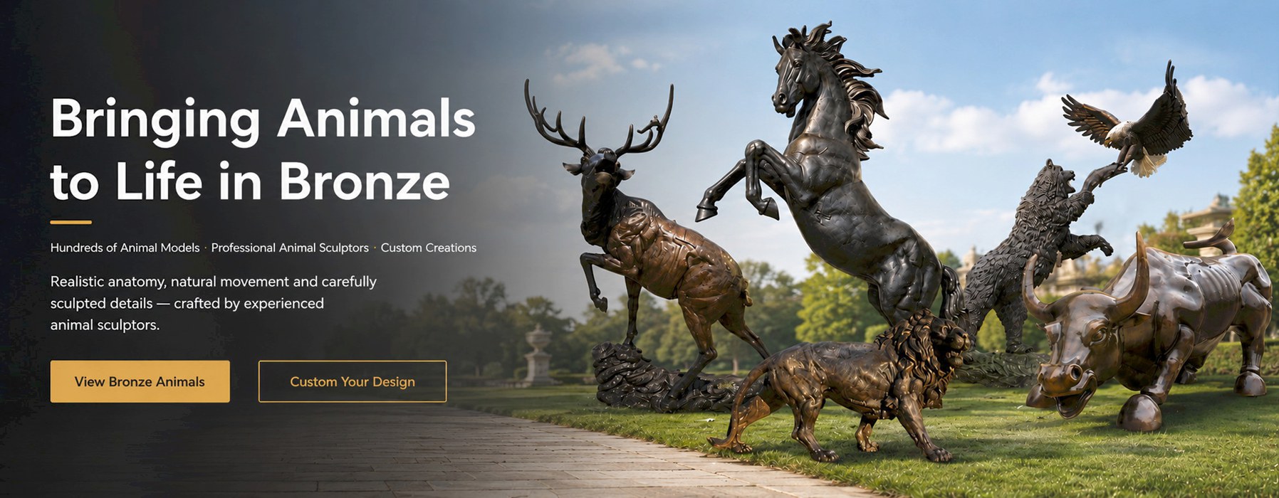 wildlife animal sculpture