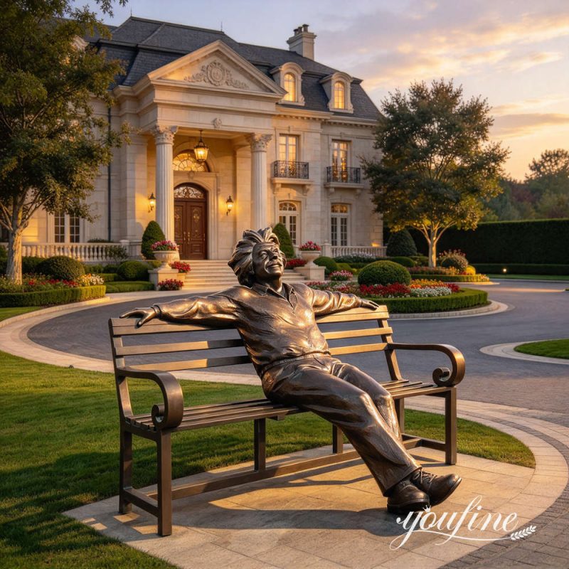Life size Albert Einstein Statue