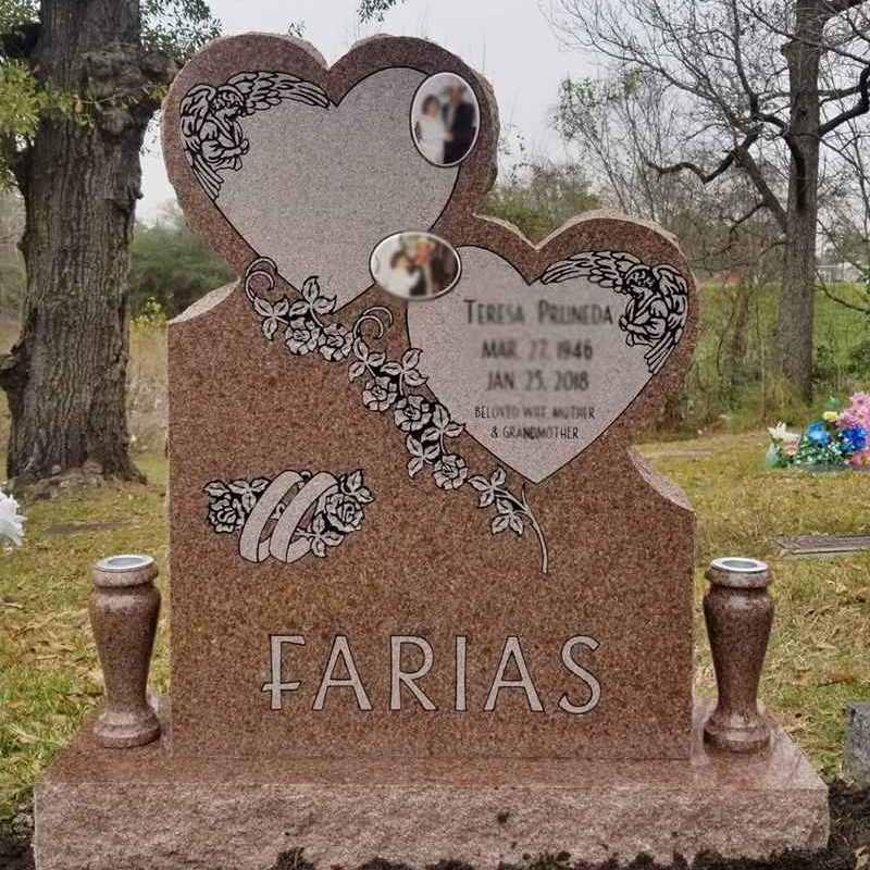 Granite Plate Headstones - YouFine Sculpture